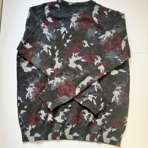 NWT Grafton Camo Sweater Lightweight Crewneck Long Sleeve Men's Sz L - Picture 10 of 12